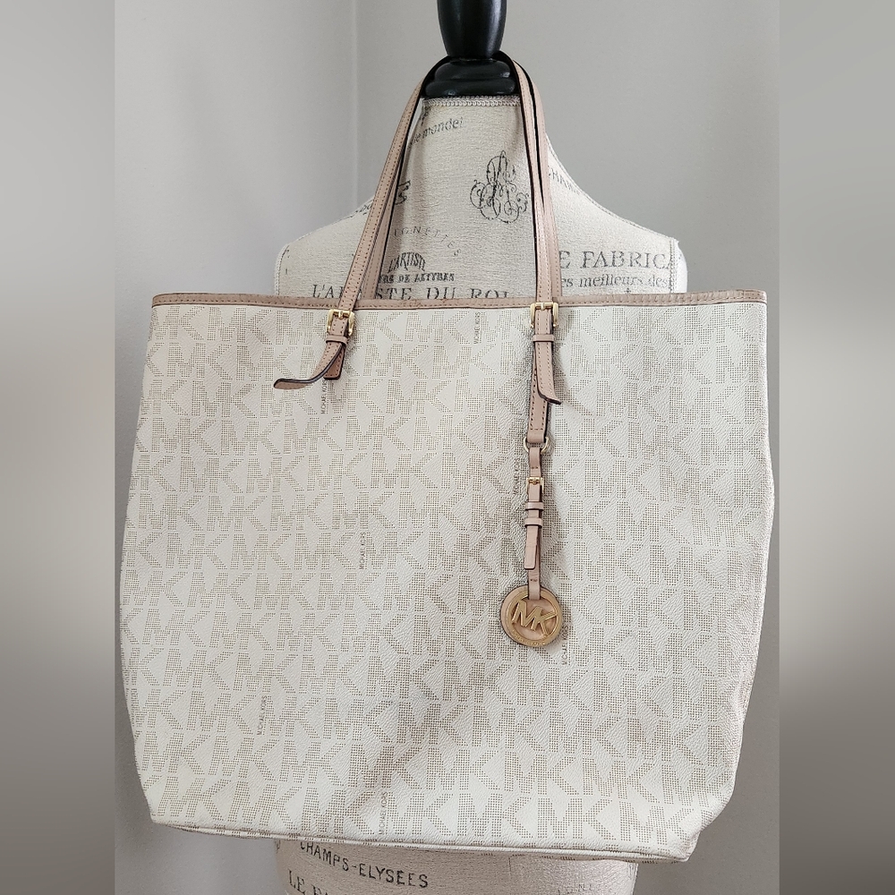MICHAEL KORS signature large tote